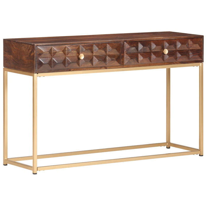 Masă consolă 122x36x75 cm, lemn masiv de mango - WALTI WALTI