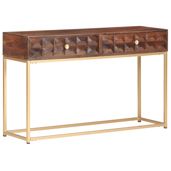 Masă consolă 122x36x75 cm, lemn masiv de mango - WALTI WALTI