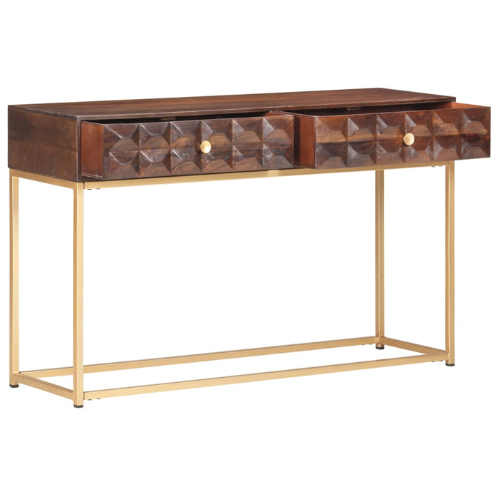 Masă consolă 122x36x75 cm, lemn masiv de mango - WALTI WALTI