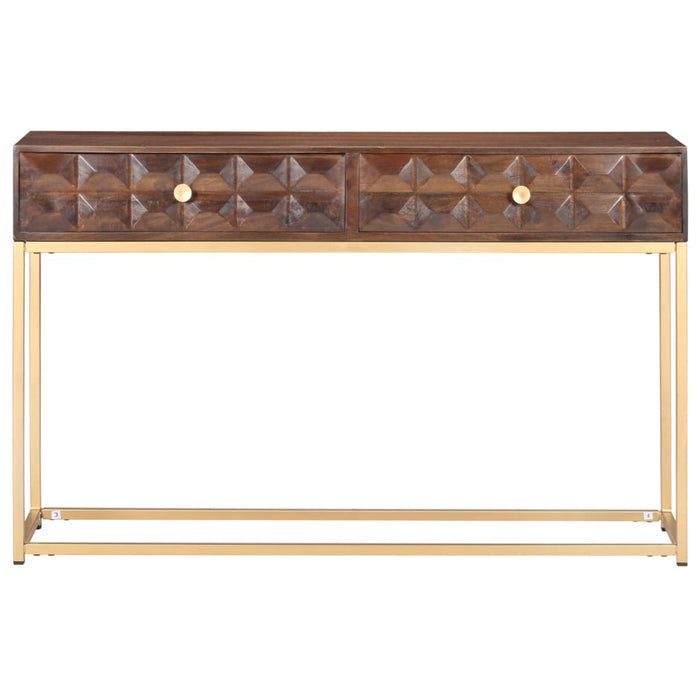 Masă consolă 122x36x75 cm, lemn masiv de mango - WALTI WALTI