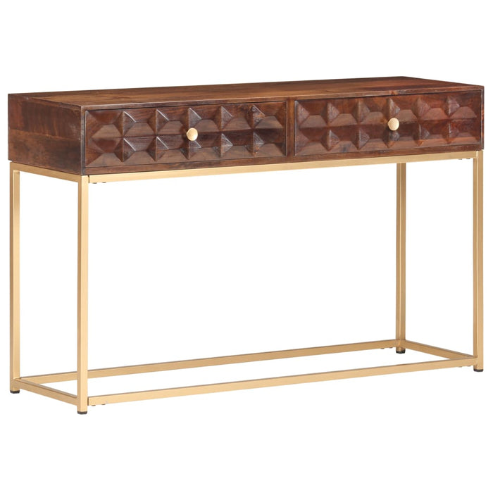Masă consolă 122x36x75 cm, lemn masiv de mango - WALTI WALTI