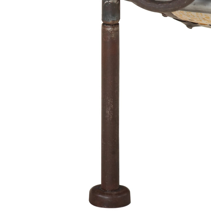 Vatră de foc rustică, colorată, Ø 40 cm, fier - WALTI WALTI