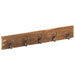 Cuier de hol cu 5 cârlige, 100x2,5x15 cm, lemn masiv reciclat - WALTI WALTI