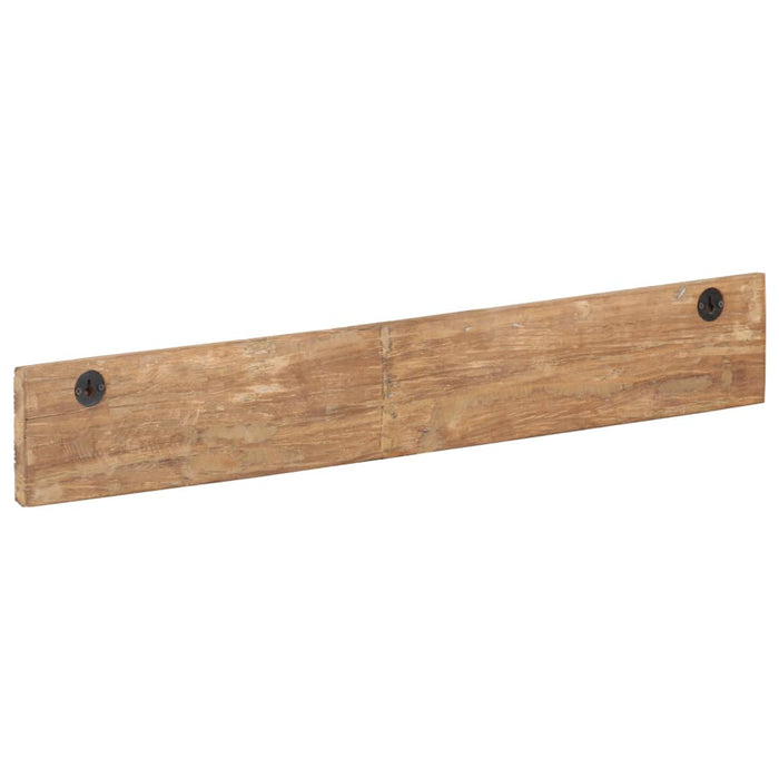 Cuier de hol cu 5 cârlige, 100x2,5x15 cm, lemn masiv reciclat - WALTI WALTI