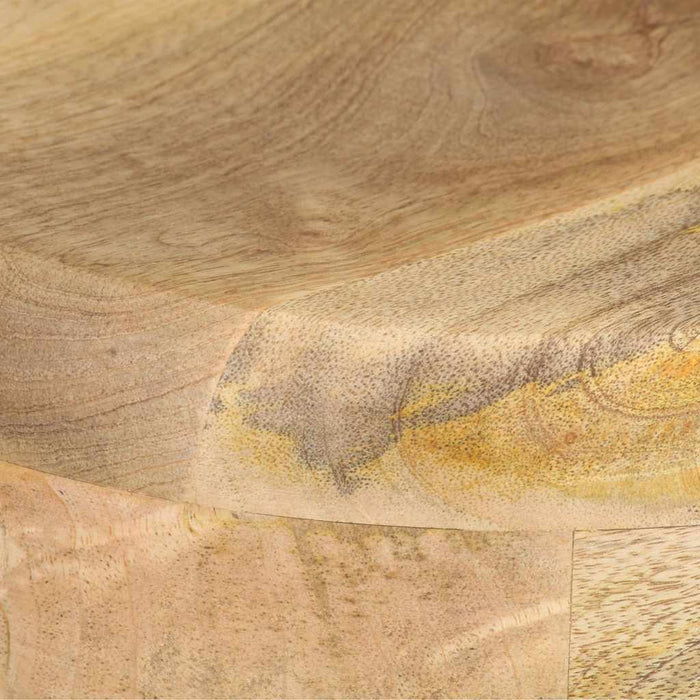 Scaune de bar, 2 buc., 76 cm, lemn masiv de mango WALTI
