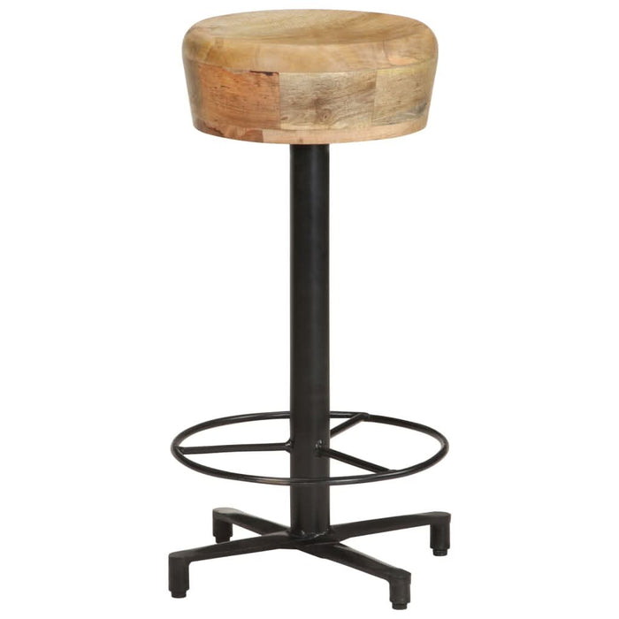 Scaune de bar, 2 buc., 66 cm, lemn masiv de mango - WALTI WALTI