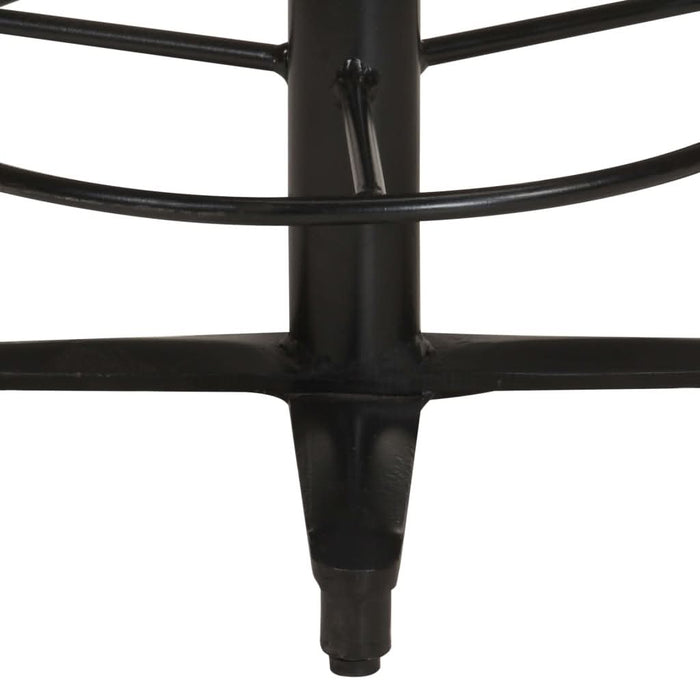 Scaune de bar, 2 buc., 66 cm, lemn masiv de mango - WALTI WALTI