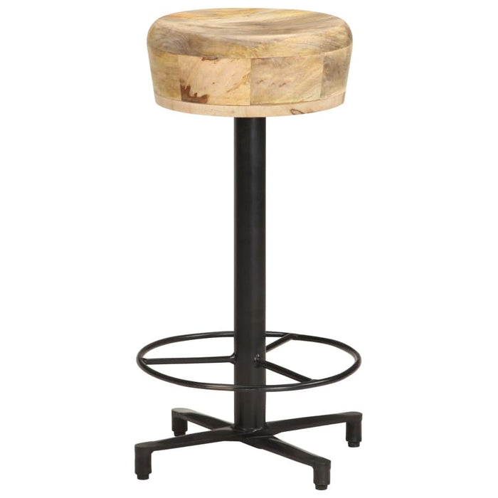 Scaune de bar, 2 buc., 66 cm, lemn masiv de mango - WALTI WALTI