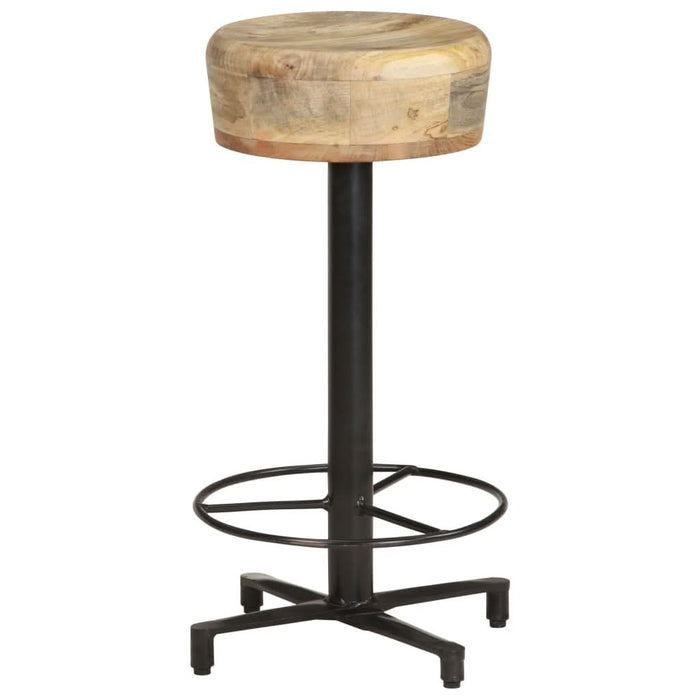 Scaune de bar, 2 buc., 66 cm, lemn masiv de mango - WALTI WALTI