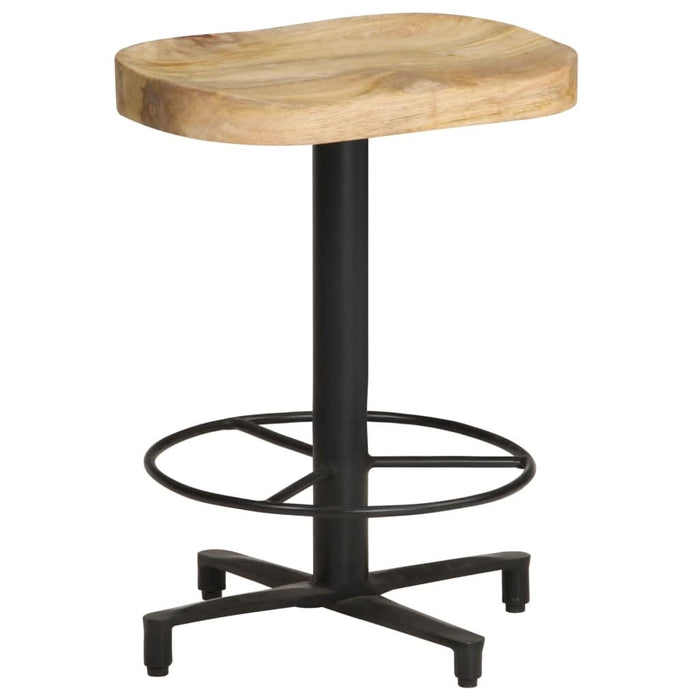 Scaune de bar, 2 buc., 52 cm, lemn masiv de mango - WALTI WALTI
