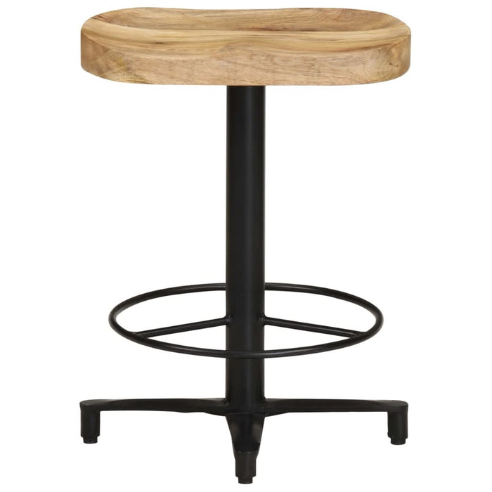 Scaune de bar, 2 buc., 52 cm, lemn masiv de mango - WALTI WALTI