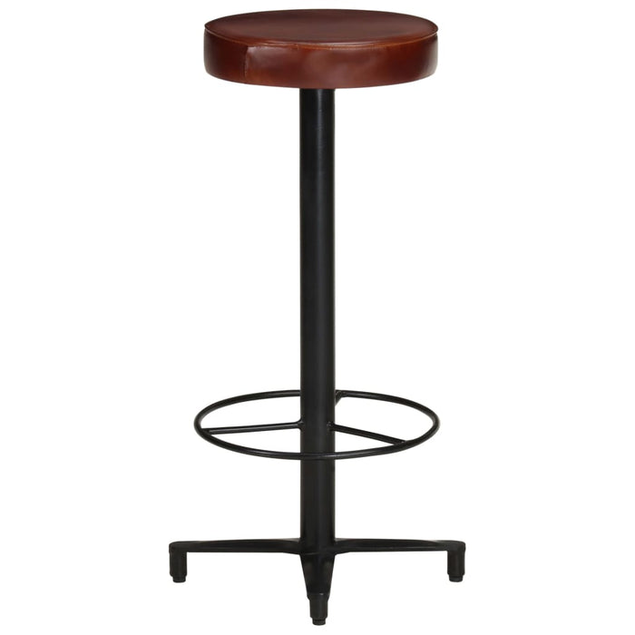 Scaune de bar, 2 buc., 76 cm, piele naturală - WALTI WALTI