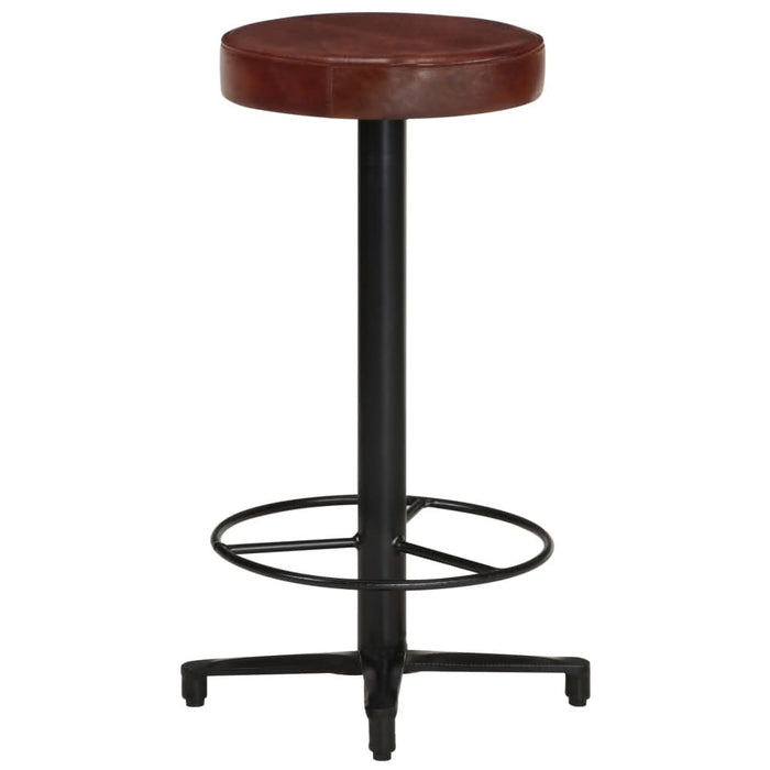 Scaune de bar, 2 buc., 66 cm, piele naturală - WALTI WALTI