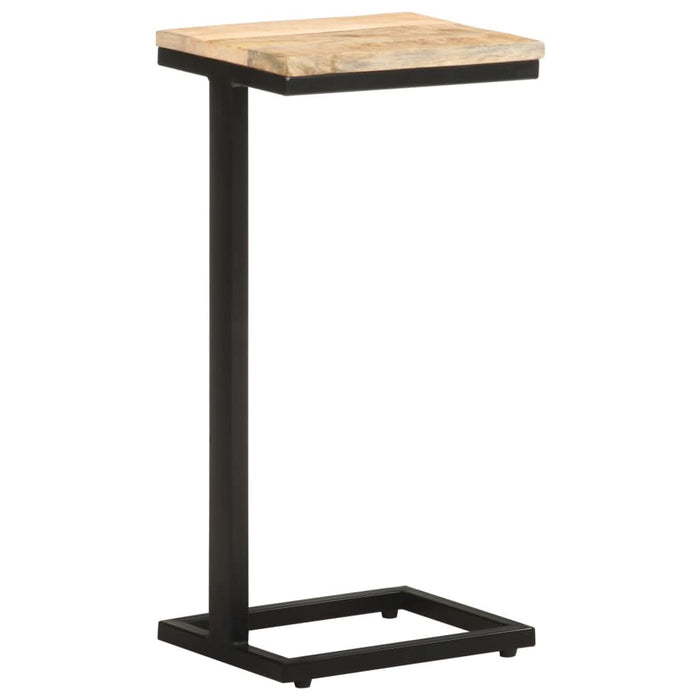 Mese laterale, 2 buc. 31,5x24,5x64,5 cm lemn de mango nefinisat - WALTI WALTI