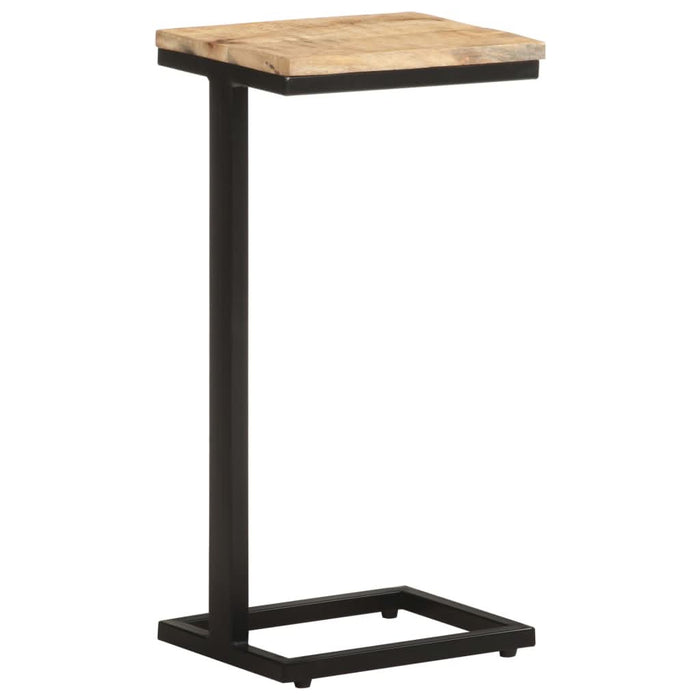 Mese laterale, 2 buc. 31,5x24,5x64,5 cm lemn de mango nefinisat - WALTI WALTI