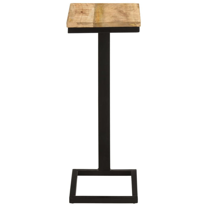 Mese laterale, 2 buc. 31,5x24,5x64,5 cm lemn de mango nefinisat - WALTI WALTI