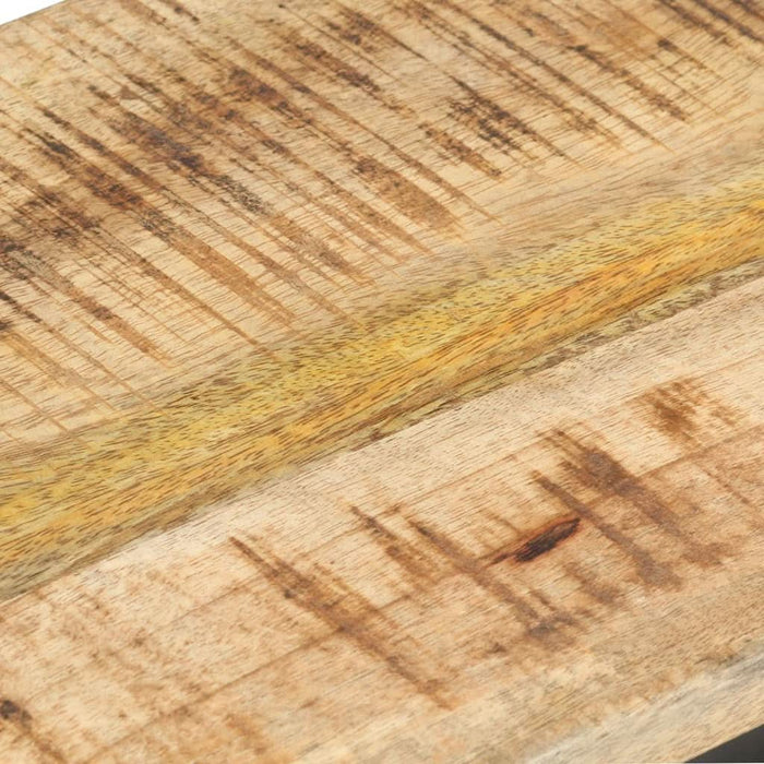 Mese laterale, 2 buc. 31,5x24,5x64,5 cm lemn de mango nefinisat - WALTI WALTI
