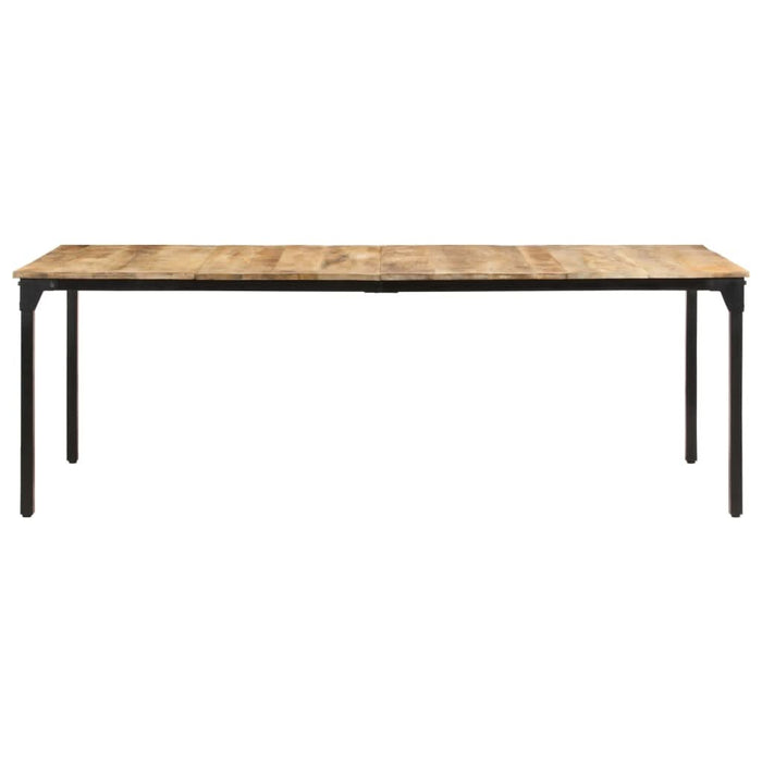 Masă de bucătărie, 220x100x76 cm, lemn de mango nefinisat - WALTI WALTI