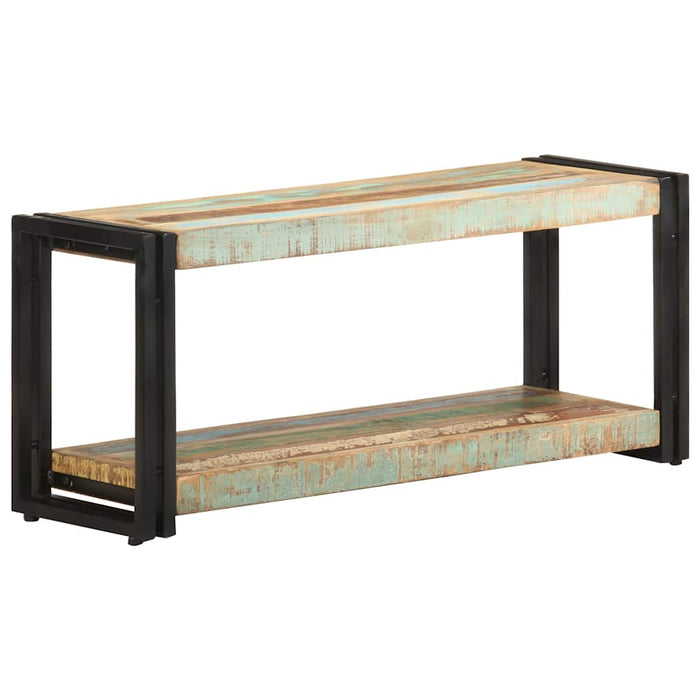 Comodă TV, 90x30x40 cm, lemn masiv reciclat - WALTI WALTI