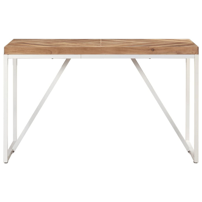 Masă de bucătărie, 120x60x76cm, lemn masiv de acacia/mango - WALTI WALTI