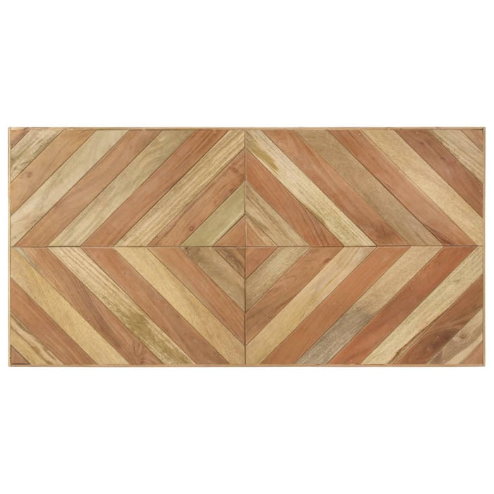 Masă de bucătărie, 120x60x76cm, lemn masiv de acacia/mango - WALTI WALTI