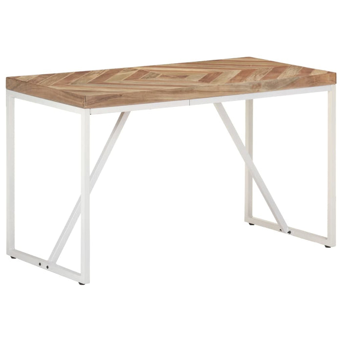 Masă de bucătărie, 120x60x76cm, lemn masiv de acacia/mango - WALTI WALTI