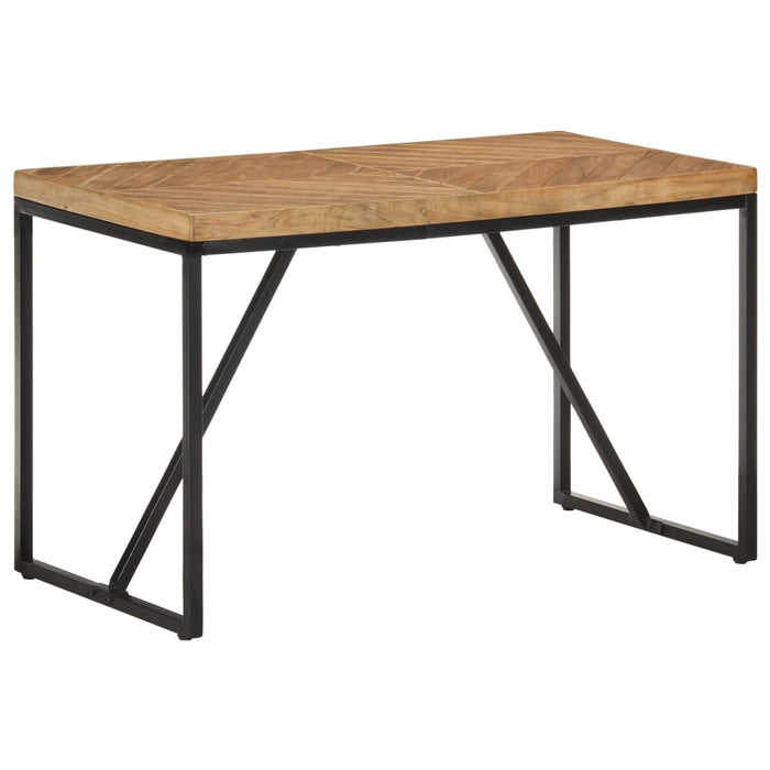Masă de bucătărie 120x60x76 cm lemn masiv de acacia/mango WALTI