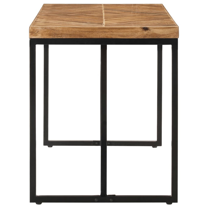 Masă de bucătărie 120x60x76 cm lemn masiv de acacia/mango WALTI