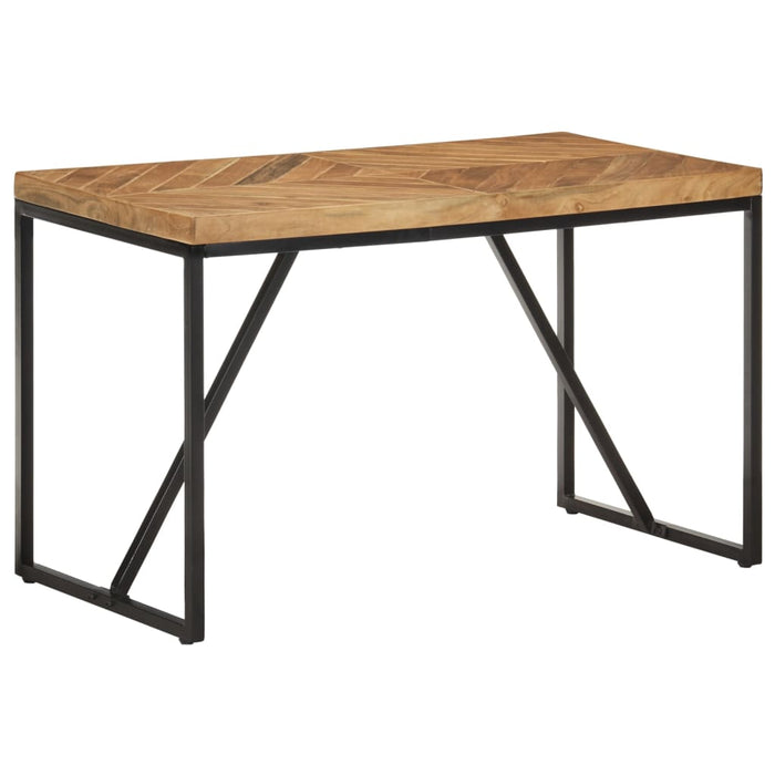 Masă de bucătărie 120x60x76 cm lemn masiv de acacia/mango WALTI