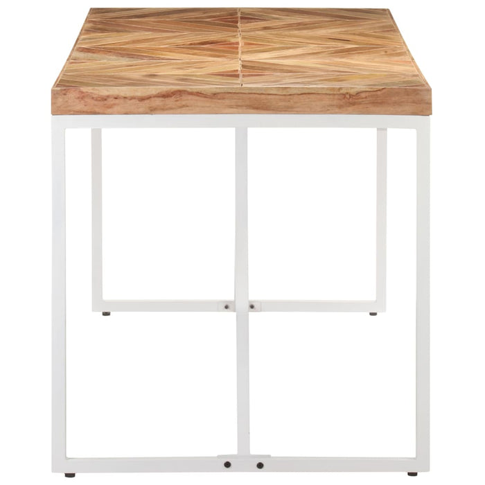 Masă de bucătărie, 140x70x76 cm, lemn masiv acacia/mango - WALTI WALTI