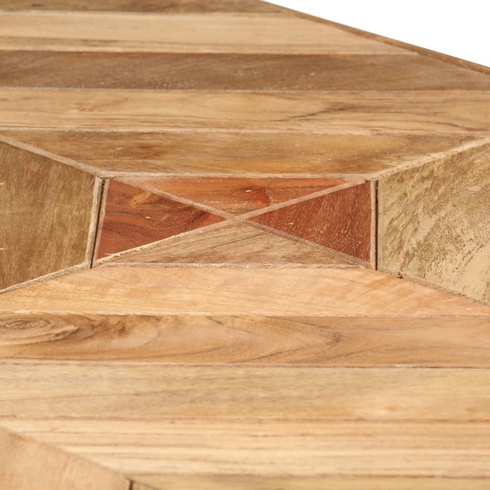 Masă de bucătărie, 140x70x76 cm, lemn masiv acacia/mango - WALTI WALTI
