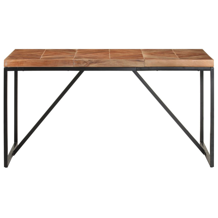 Masă de bucătărie, 140x70x76 cm, lemn masiv acacia/mango - WALTI WALTI