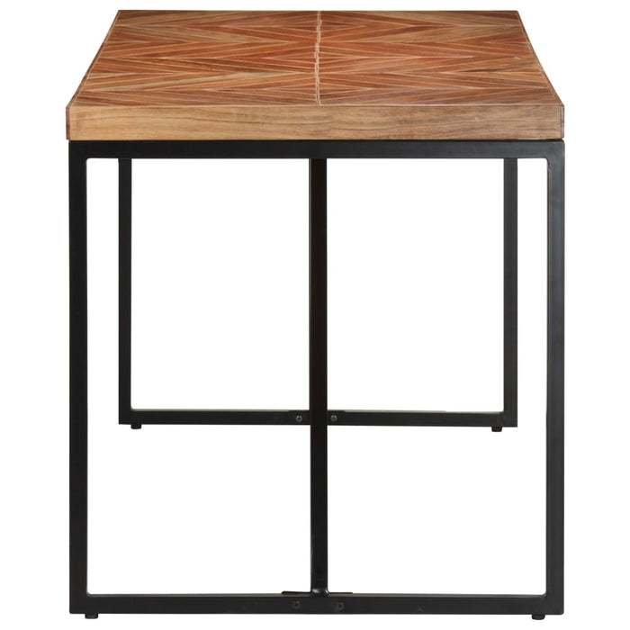 Masă de bucătărie, 140x70x76 cm, lemn masiv acacia/mango - WALTI WALTI