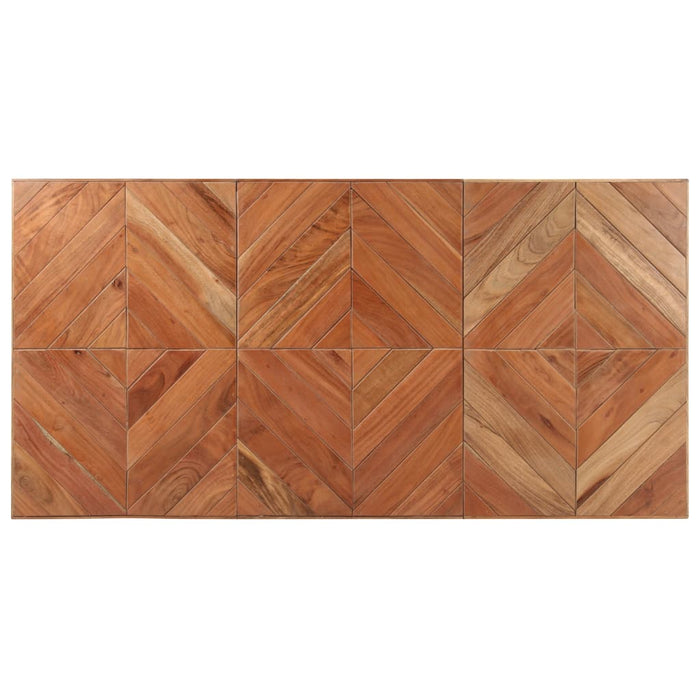 Masă de bucătărie, 140x70x76 cm, lemn masiv acacia/mango - WALTI WALTI