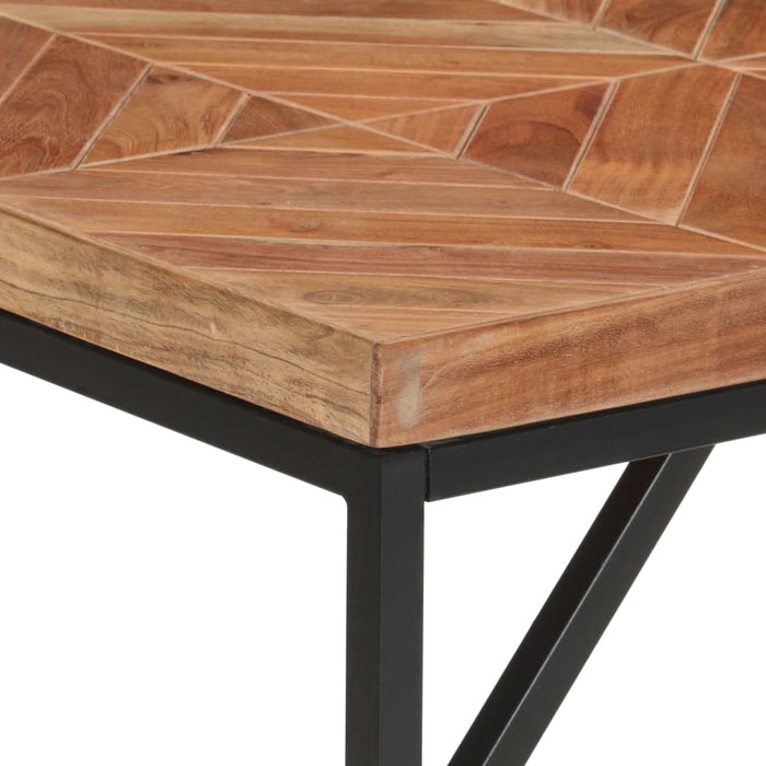 Masă de bucătărie, 140x70x76 cm, lemn masiv acacia/mango - WALTI WALTI