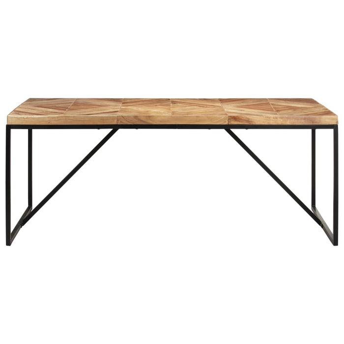 Masă de bucătărie, 180 x 90 x 76 cm, lemn masiv acacia/mango WALTI