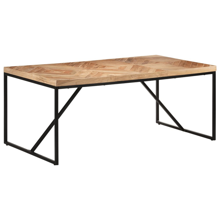 Masă de bucătărie, 180 x 90 x 76 cm, lemn masiv acacia/mango WALTI