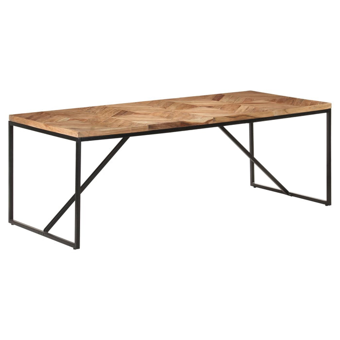 Masă de bucătărie, 200x90x76 cm, lemn masiv acacia & mango - WALTI WALTI