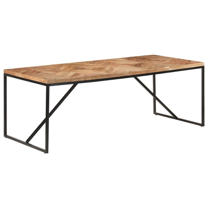 Masă de bucătărie, 200x90x76 cm, lemn masiv acacia & mango - WALTI WALTI