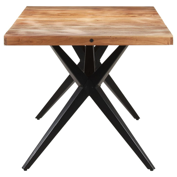 Masă de bucătărie, 160x80x76 cm, lemn masiv de acacia - WALTI WALTI