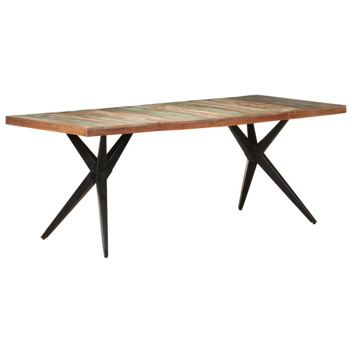 Masă de bucătărie, 200x90x76 cm, lemn masiv reciclat - WALTI WALTI