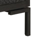 Comodă TV, negru, 115x30x46 cm, lemn masiv mango - WALTI WALTI
