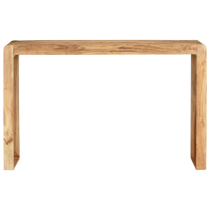 Masă consolă, 120x30x76 cm, lemn masiv de acacia WALTI