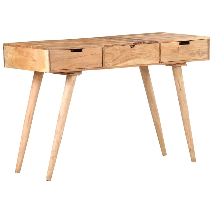 Masă de toaletă cu oglindă, 112x45x76 cm, lemn masiv acacia - WALTI WALTI