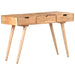 Masă de toaletă cu oglindă, 112x45x76 cm, lemn masiv acacia - WALTI WALTI