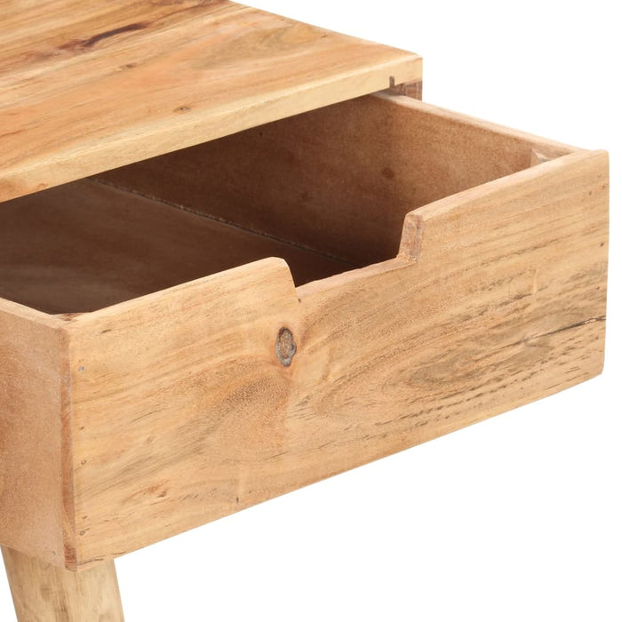 Masă de toaletă cu oglindă, 112x45x76 cm, lemn masiv acacia - WALTI WALTI
