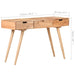 Masă de toaletă cu oglindă, 112x45x76 cm, lemn masiv acacia - WALTI WALTI