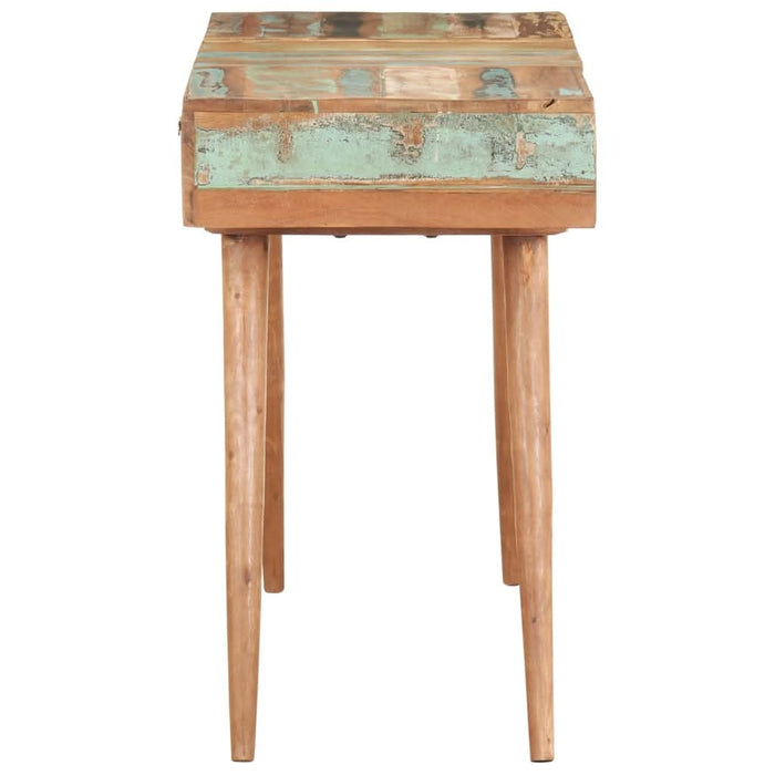 Masă de toaletă cu oglindă, 112x45x76 cm, lemn masiv reciclat - WALTI WALTI