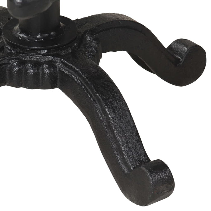 Scaun de bar, negru, fontă - WALTI WALTI