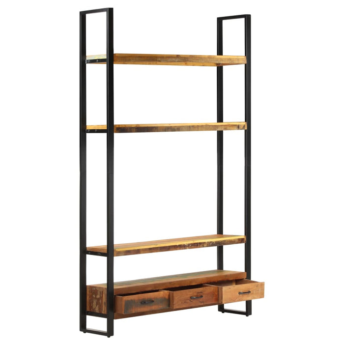 Bibliotecă, 118x30x200 cm, lemn masiv de acacia - WALTI WALTI